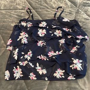 Torrid Floral Tank Size 1